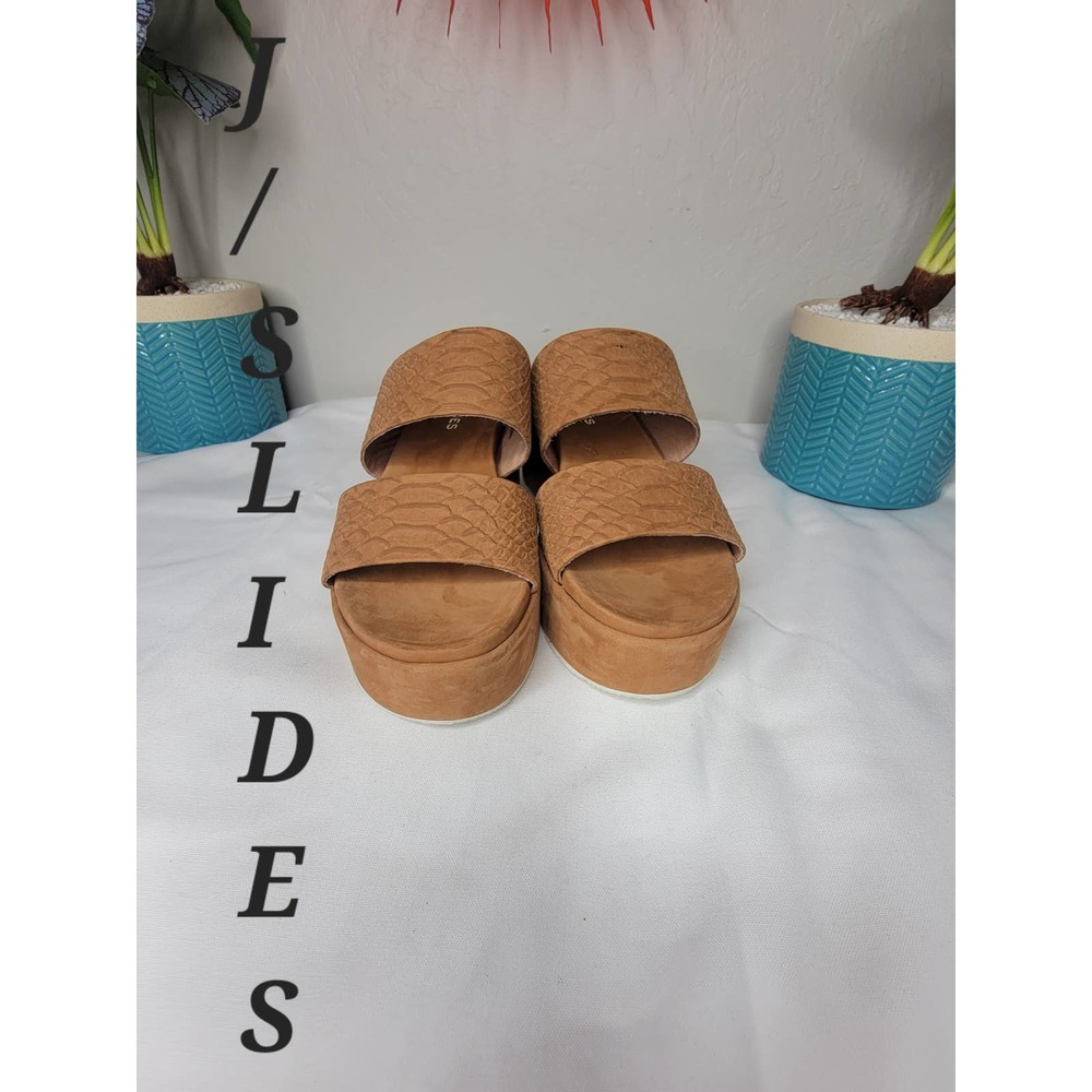 JSlides Quincy Wedge Platform Sandal